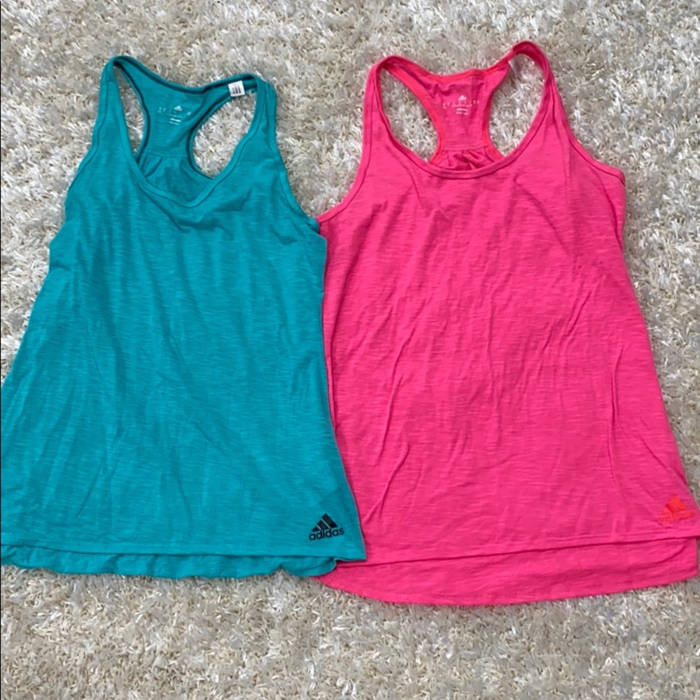 Adidas Tanks (2) size S